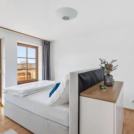Wolke 7 - Traumhafter Bergblick Mit Stil - Garage Kochel am See